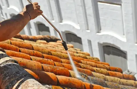 Nettoyage de toitures - Saint-Germain-de-Joux